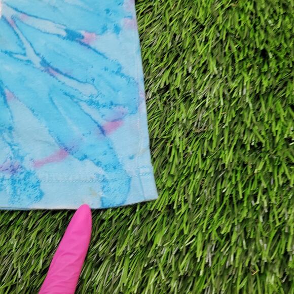 Jimi-Hendrix Tie-Dye Shirt Womens Small 18x24 Blue Purple - Picture 6 of 12